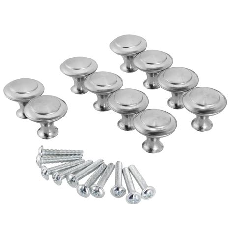 cabinet knobs large stainless steel|stainless steel kitchen cabinet knobs.